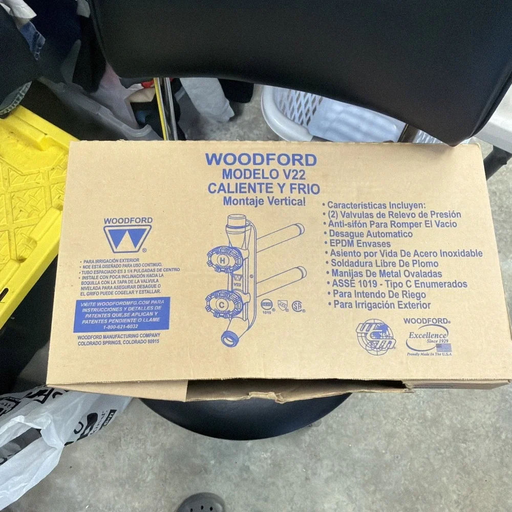 Woodfors Model V22cp-10mh Hot And Cold